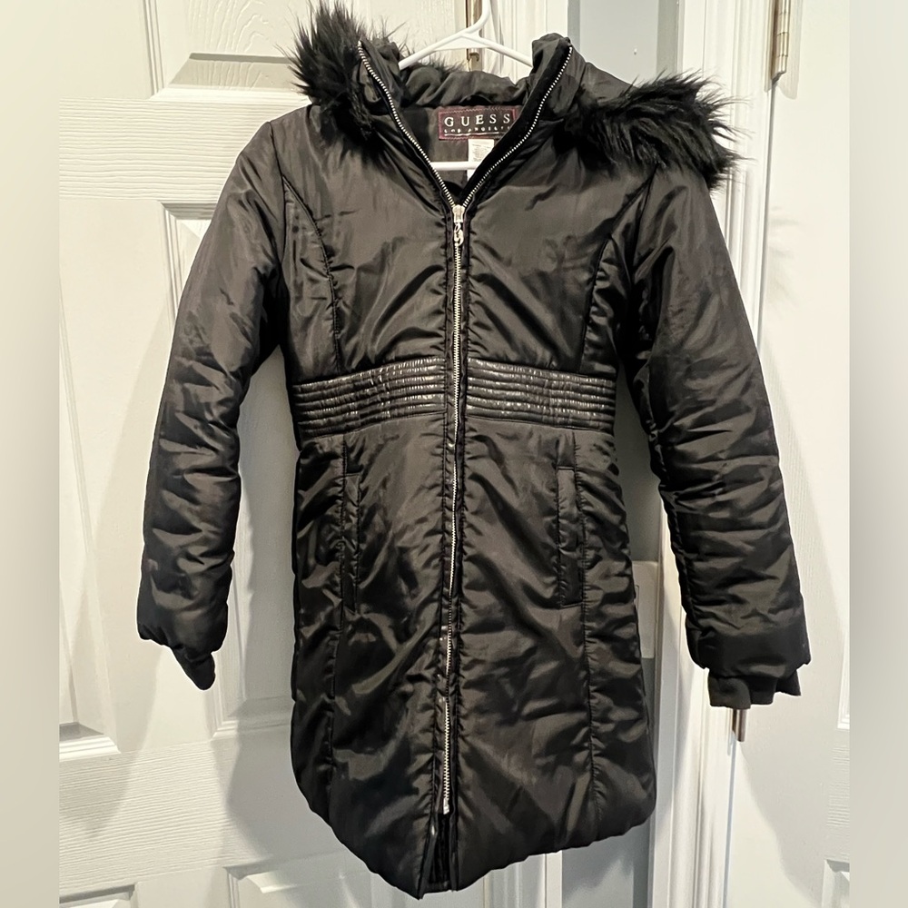 Girls Guess Winter Coat Sz 14